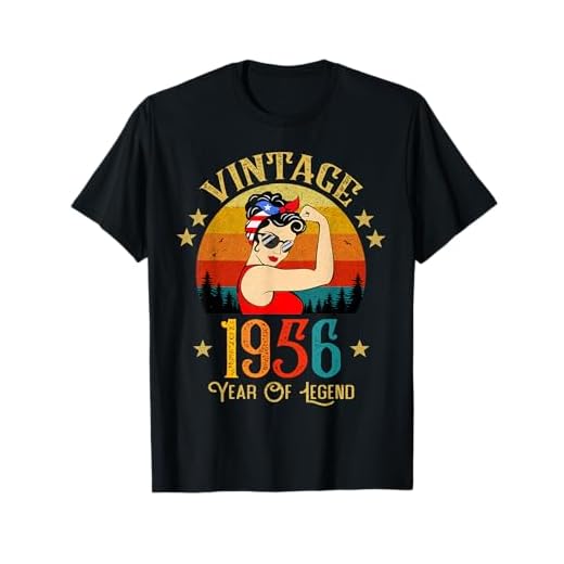 66 cumpleaños regalo 66 años de edad para mujeres retro vintage 1956 Camiseta
