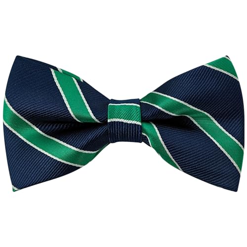 Image of Bow Tie for Men & Boys, Pre-Tied Bowtie Adjustable 9-18in, for Formal Tuxedo, Prom Party, Wedding