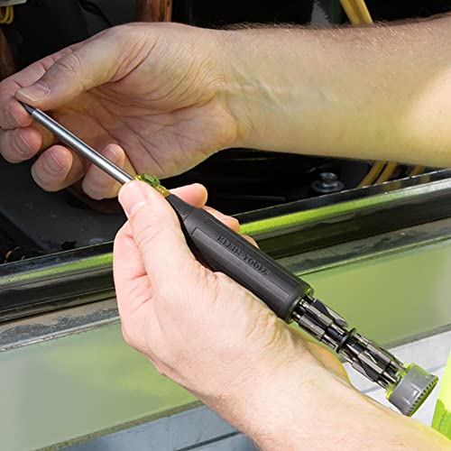 Klein Tools 32327 Precision Screwdriver Set, 27-In-1 Multi-Bit Screwdriver With 26 Tamperproof Bits, Onboard Storage, Rare-Earth Magnet #TOP4