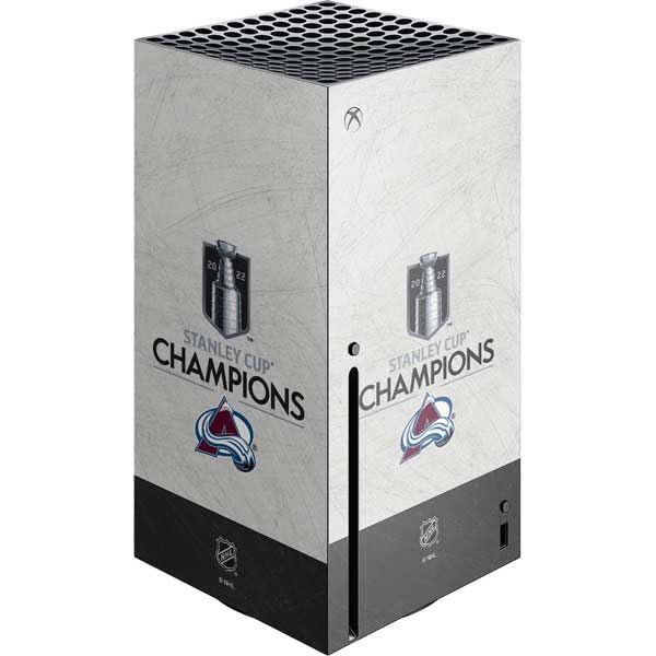 Skinit Decal Gaming Skin Compatible with Xbox Series X Console - Officially Licensed NHL 2022 Stanley Cup Champions Avalanche Design