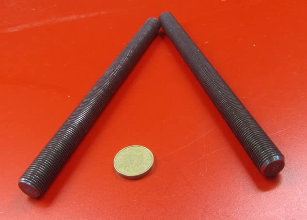 Grade B7 Steel Fully Threaded Rod 5/8"-18 x 8.00 Length 2 Pcs.