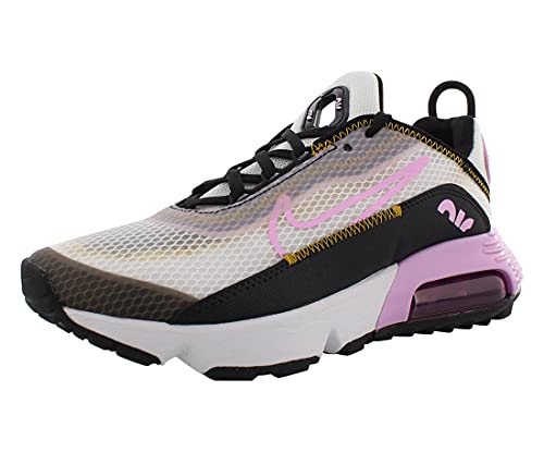 Nike Air Max 2090 (Gs) Girls Shoes Size 7, Color: White/Black/Pink