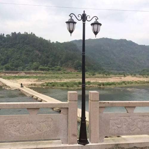 Farola de exterior resistente al agua de 200 cm para iluminación de paisajes