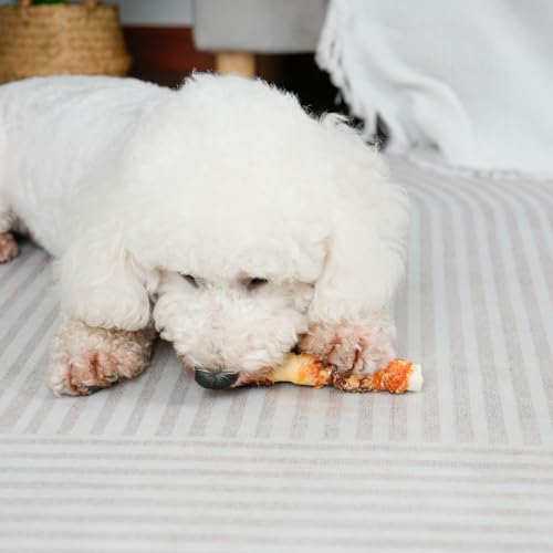 Mon2Sun Dog Treats, Triple Flavor 6 Inch Chicken Liver Chicken Duck And Chicken Wrapped Rawhide Sticks thumb #5