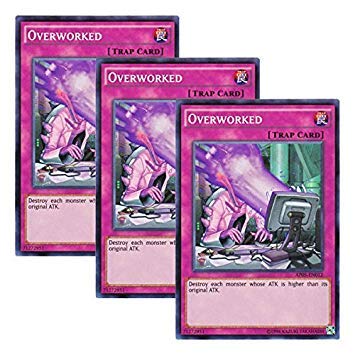 【状態様々】遊戯王 英語版 スーパーレア以上 大量セット Amazon.co.jp: 3枚 遊戯王 英語版 AP05-EN012 Overworked オーバー