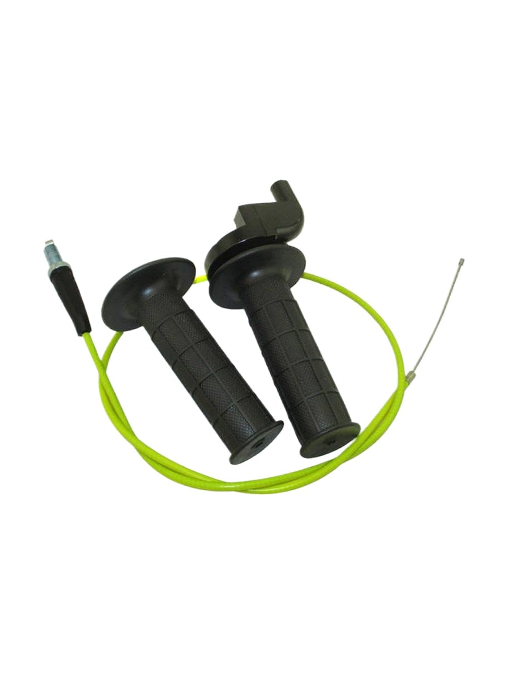 Kmgvrhtje Yellow Twist Throttle Hand Grips Compatible With 110Cc 125Cc 140Cc 150Cc 160Cc Pit Bike Motorcycle(Yellow)