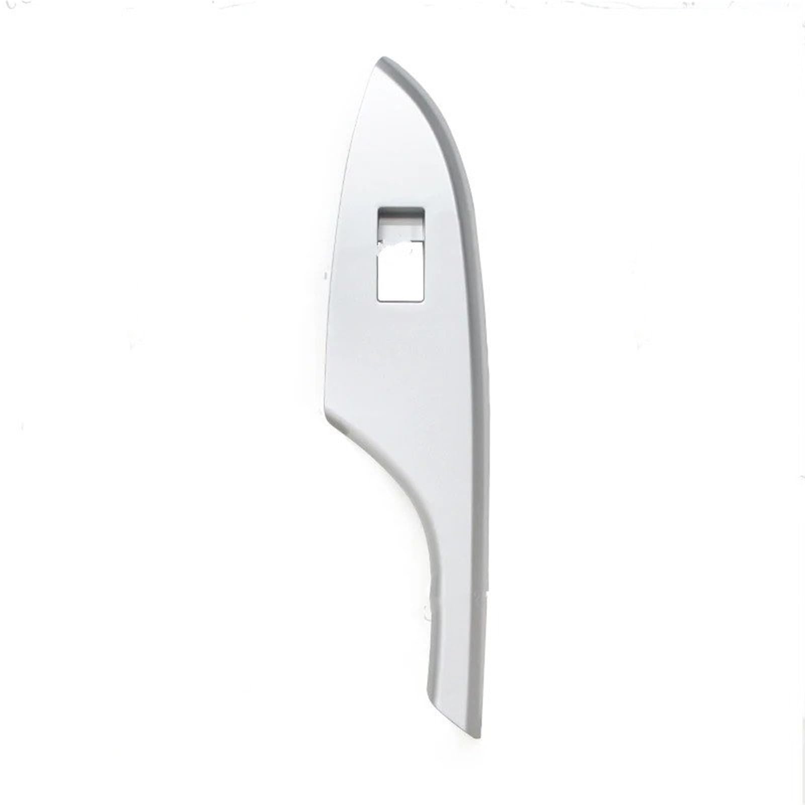 Punxdda Silver Rear Left Car Inner Handle For Toyota For Corolla 2007-2013 Power Electric Window Lift Control Switch Panel Cover Frame For Lhd(Silver Rear Left)