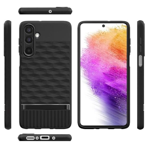 Image of Shockproof Case for Samsung Galaxy A17 5G / F17 5G / M17 5G | Full Camera Protection | TPU Flexible Back Cover for Samsung Galaxy A17 5G / F17 5G / M17 5G (Matte Black)