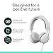 Logitech Zone Wired 2 - Noise-Canceling Headset with Adaptive Hybrid ANC, USB-C with USB-A Adapter - Off-White
