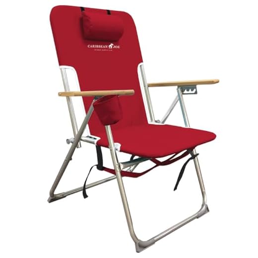 Best portable beach chair with umbrella Caribbean Joe Folding Beach Chair
