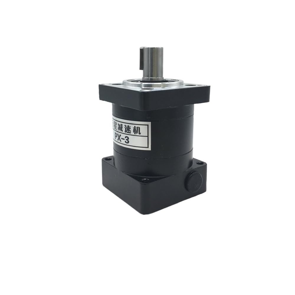 TSIOHKBS Nema23 Planetary Gearbox Ratio 3,4,5,6,10,16,24,36~216:1 Reducer 6.35mm/8mm Input 14mm Output for Nema23 57 Stepper Electronic Starter (Ratio 96 to 1,6.35 Input 14 Output)