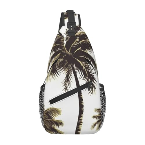 Bolso Cruzado Masculino de Pecho Tipo Bandolera Negro miniatura 1