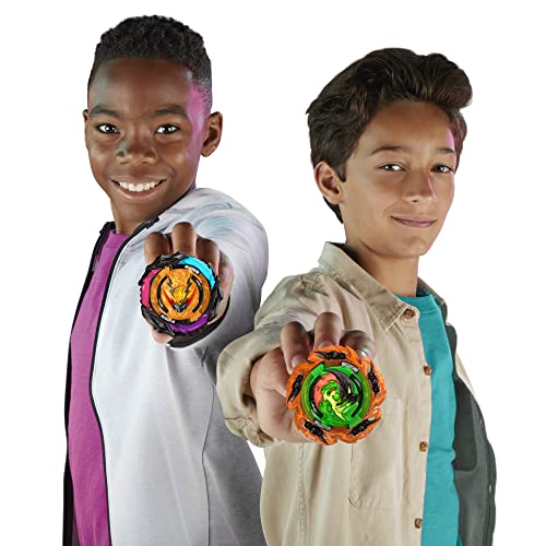 Hasbro F6780 - Beyblade Burst - Quadstrike - Battle Arena mit Licht und 2 Beyblades – Ansicht 5