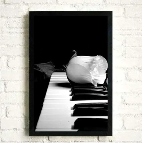 Affiches et impressions sur toile de musique pour décorer un salon chaleureux