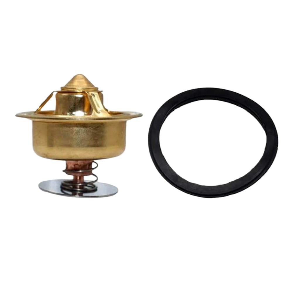 Thermostat Kit 170°F 77°C Compatible With MerCruiser 4.3L 5.0L 5.7L 6.2L MPI Engines 25-807134 9-43015 18-43015