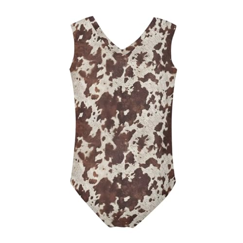 Image of Cartoon Pattern Kids Girls Bathing Suits One Piece Swimsuit Soft & Quick Dry, 5-14Years