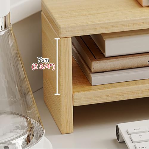 Support de moniteur d'angle de bureau rehausseur d'écran avec rangement - 4