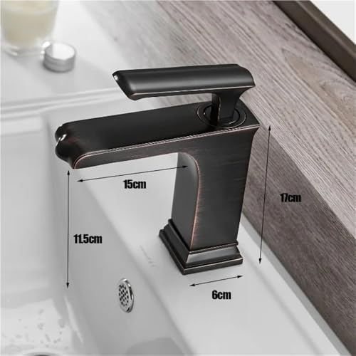 Robinet de salle de bains chromé haute finition Nero - 5