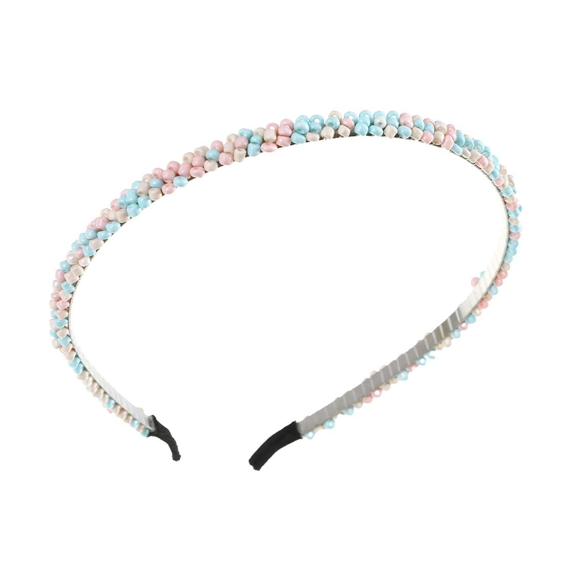 Handgemachtes Perlen-Strass-Haarband für Damen, glänzende Perlen, Stirnband, Braut-Haarband, Haarschmuck