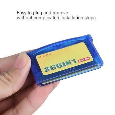 Classical 369 Game English Version Video Game Card Enjoy Nostalgic Gaming Nostalgic
