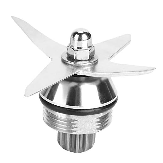 Stainless Steel 4-Blade Replacement Blender Assembly