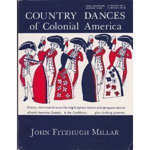 Paperback Country Dances of Colonial America Book