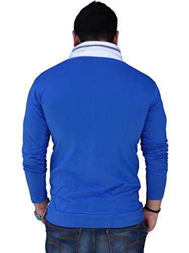Image of Black Collection Men's Plain Slim Fit Full Sleeve T-Shirt