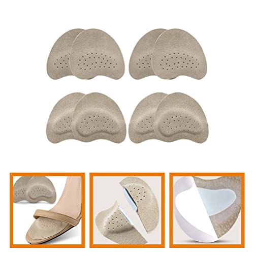 4 pares de almohadillas adhesivas para zapatos de mujer miniatura 4