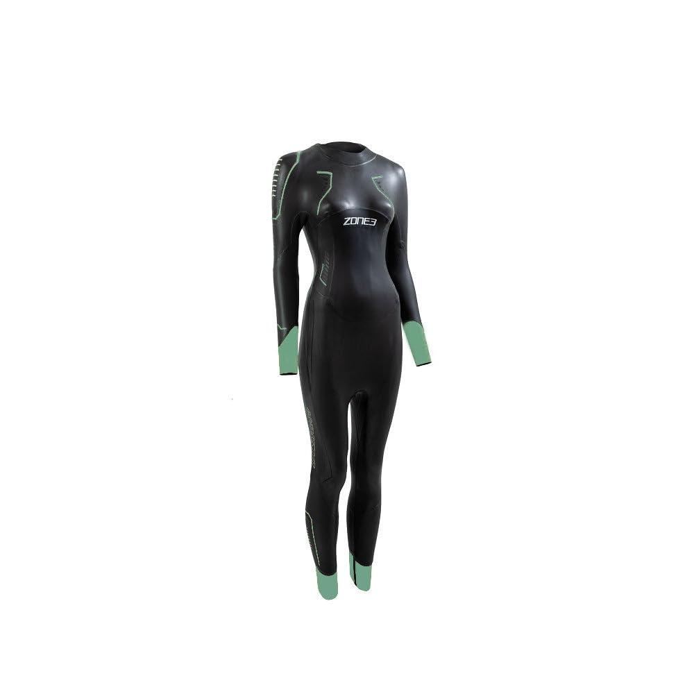 Photo 1 of ZONE3 Women's B-prene Vision Wetsuit Made from Biodegradable Rubber, Sustainable Triathlon Suit for Swimming, Diving, Snorkelling