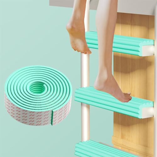 Almohadillas para escalera de litera y peldaños cubierta de espuma acolchada autoadhesiva