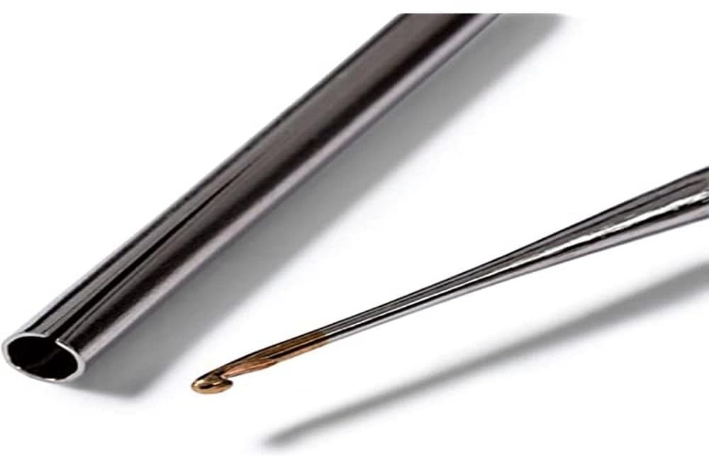 Prym Yarn Crochet Hook, Steel, Silver, 0.6 mm PRYM_175625-1