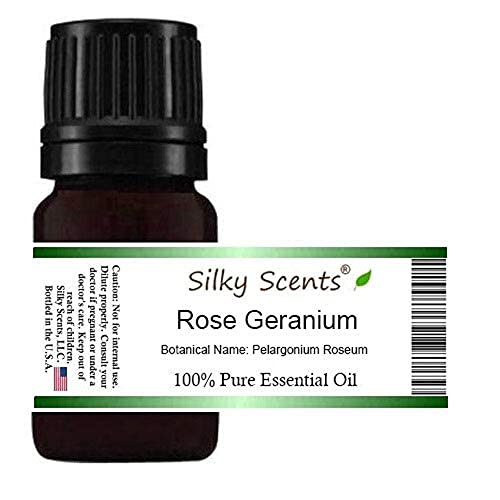 Rose Geranium Essential Oil (Pelargonium Roseum) 100% Pure and Natural 1OZ30ML