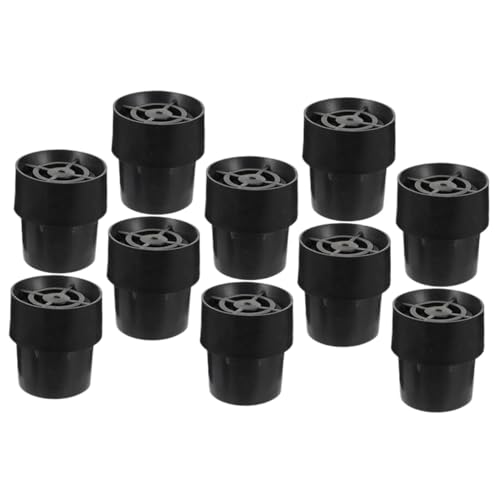 SAFIGLE 10 Stück Teiliges rutschfeste Trampolin fußpolster aus Langlebigem Gummi Einfache Montage Schallschützende Ersatzteile für Outdoor Trampolinbeine Robust und Austauschbar