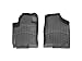 WeatherTech Custom Fit Front FloorLiner for Kia Soul (Black)