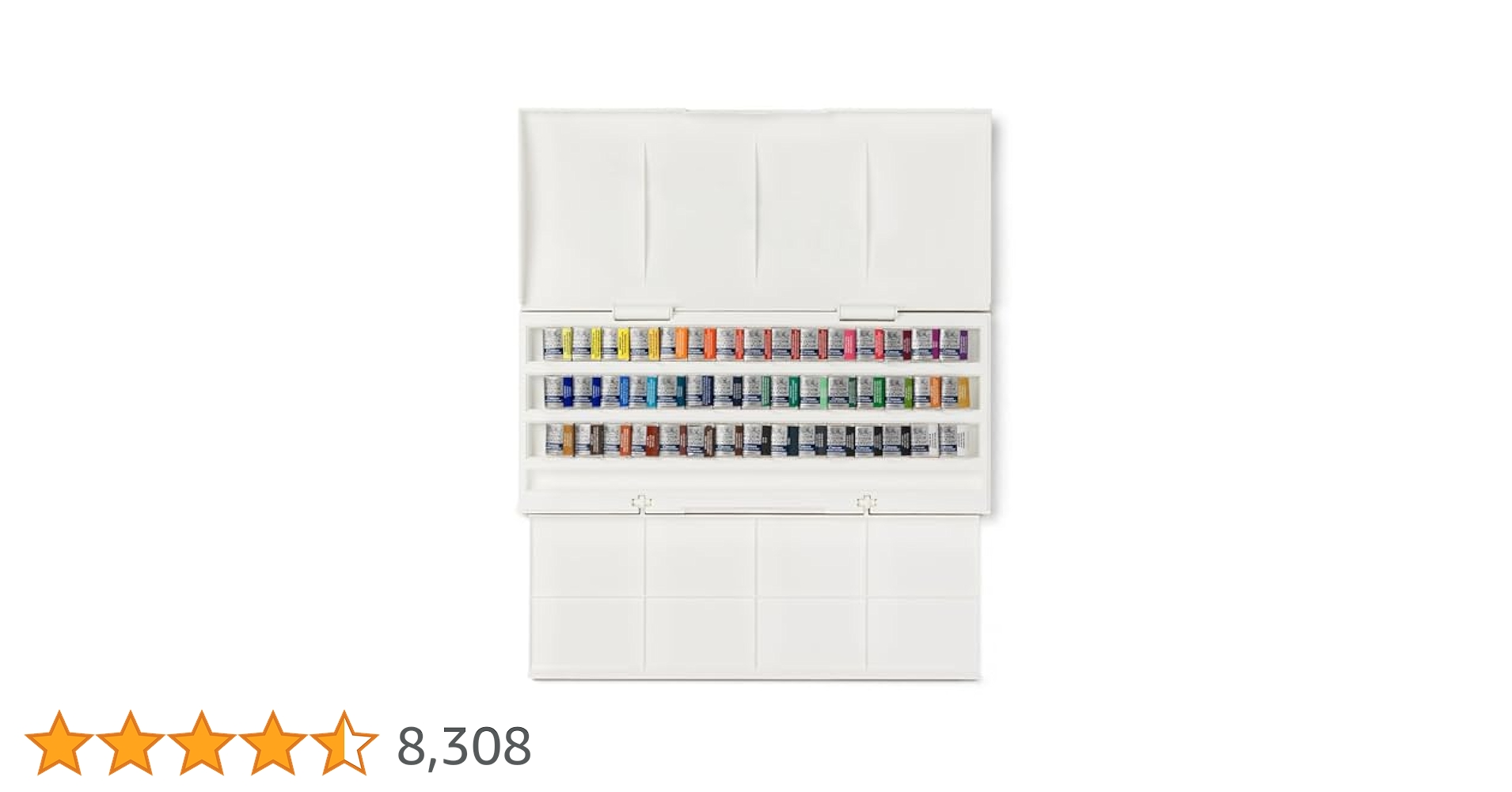 ウィンザー＆ニュートン コットマン ハーフパン 全色 40色 セット 透明水彩 Amazon | Winsor & Newton ウィンザー&ニュートン 水彩絵具