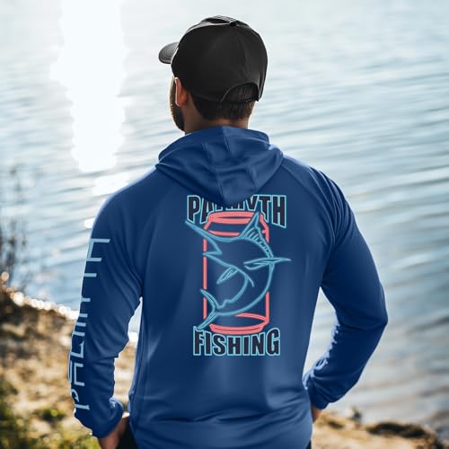 Image of Palmyth Fishing Shirts for Men Long Sleeve UPF 50+ Sun Protection Hoodie