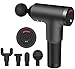 Produktbild Muskelmassagepistole, Tiefengewebe, Percussion-Massagepistole mit 6 einstellbaren Geschwindigkeiten und 4 abnehmbaren Kopf, kabelloses Hand-Percussion