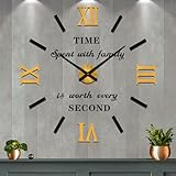 VANGOLD Wall Clock for Living Room Decorations Gift