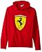 PUMA Men's Scuderia Ferrari Big Shield Hooded Sweatshirt