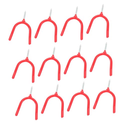 MAGICLULU Accessori Per Garage - 16 Ganci Da Parete Grandi Ganci A Y Per Stoccaggio Pesante Da Parete o Per