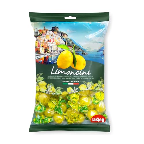 Sanniti Limoncini Frizzanti Candy | Sparkling Candies with Natural Flavor