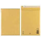 Braun Herlitz Luftpolstertasche D/4, PE-Innenfolie, 3-er Packung, eingeschweißt, 18 x 26 cm, braun
