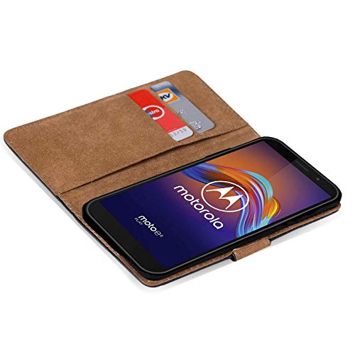 Verco Wallet Case for Motorola E6 Play Book Cover with Magnetic Closure compatible with Motorola Moto E6 Play Flip Case with Card Slots Faux Leather - Image 4