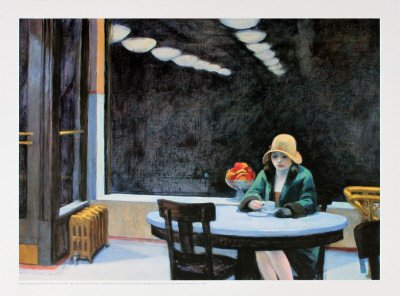 Peinture à l'huile Automat Hopper pour sublimer un mur de bureau