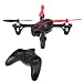 HUBSAN X4 H107C 4 Channel 2.4GHz 6 Axis Gyro RC Quadcopter with 480P Camera and Protection Cover Mode 2 RTF (red black)