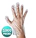 Produktbild Einweg-Handschuhe klar - Polyethylen HDPE, transparent - von ASPRO (1000 Handschuhe)