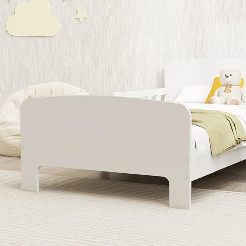 Miniatura 9 de Aiyaplay Cama Infantil 70x140 Cm, Cama Para Niños Con Barrera Anticaídas Y Somier, Para Niños Y Niñas De 3-8 Años, Blanco