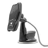 MOBILEFOX Qi Wireless Auto Halterung Handy KFZ Halter PKW für Samsung Galaxy S22 S21 S20 S20+ Ultra S10 S10+ S10e S9 S8 S7 S6 Edge Plus Note 8 9