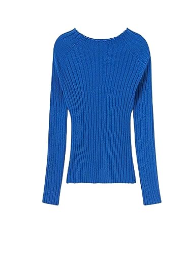 Mayoral Knit Mockneck for Girls Klein Blue