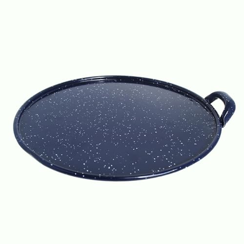 IMUSA 11-inch Enamel Mexican Tortilla Comal, Blue